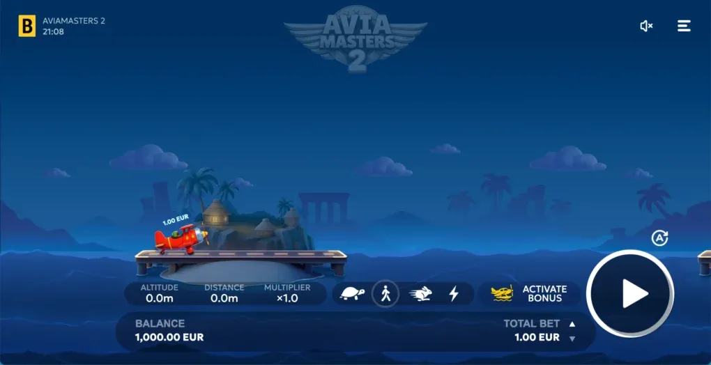 Aviamasters 2 game screen